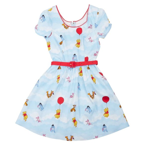 Stitch Shoppe Winnie the Pooh Laci Dress Size M by Loungefly - Picture 1 of 16